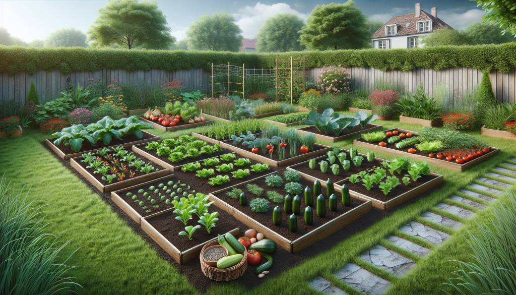 Cultiver efficacement avec un carré potager dans votre jardin