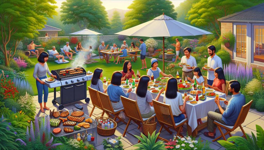 Barbecue a gaz : pour des repas conviviaux en plein air