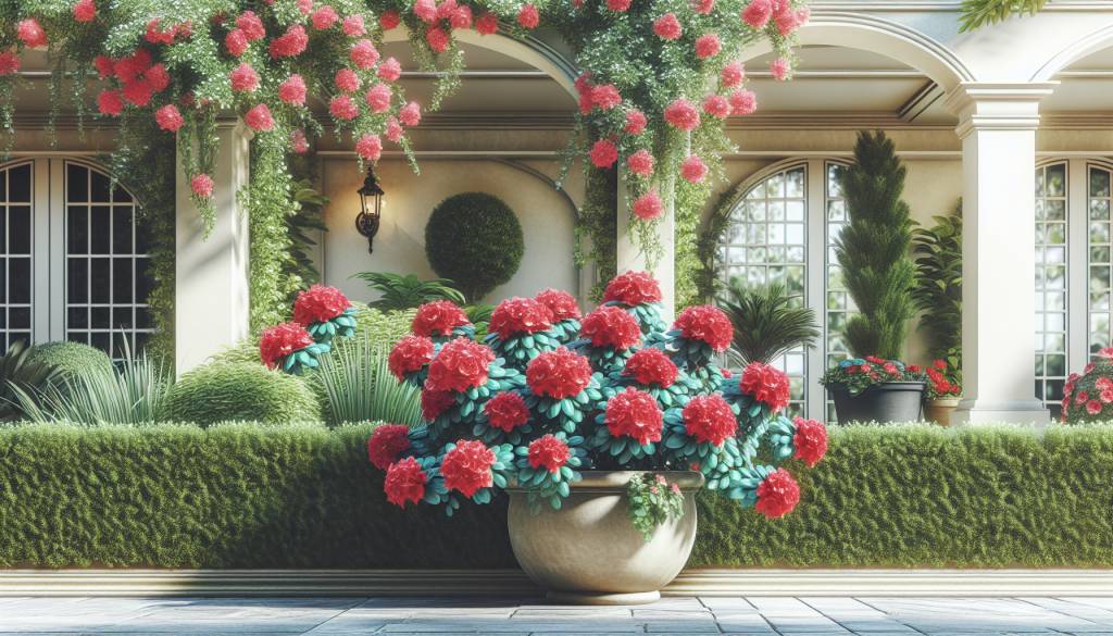 Arbuste fleur rouge : éclat et couleur pour jardins et terrasses
