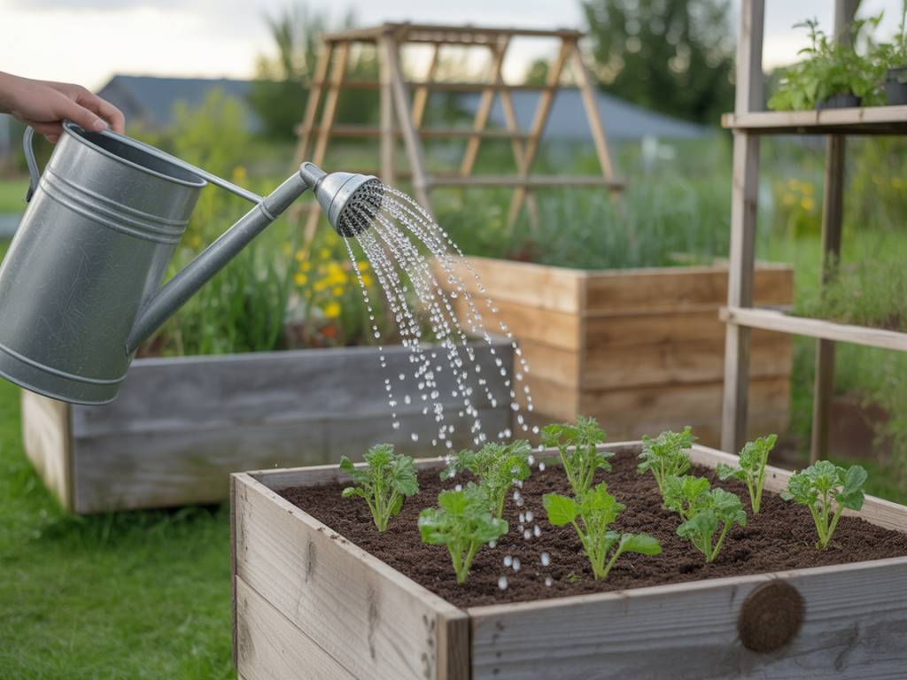 7 techniques d’arrosage à connaître pour un potager autonome en été